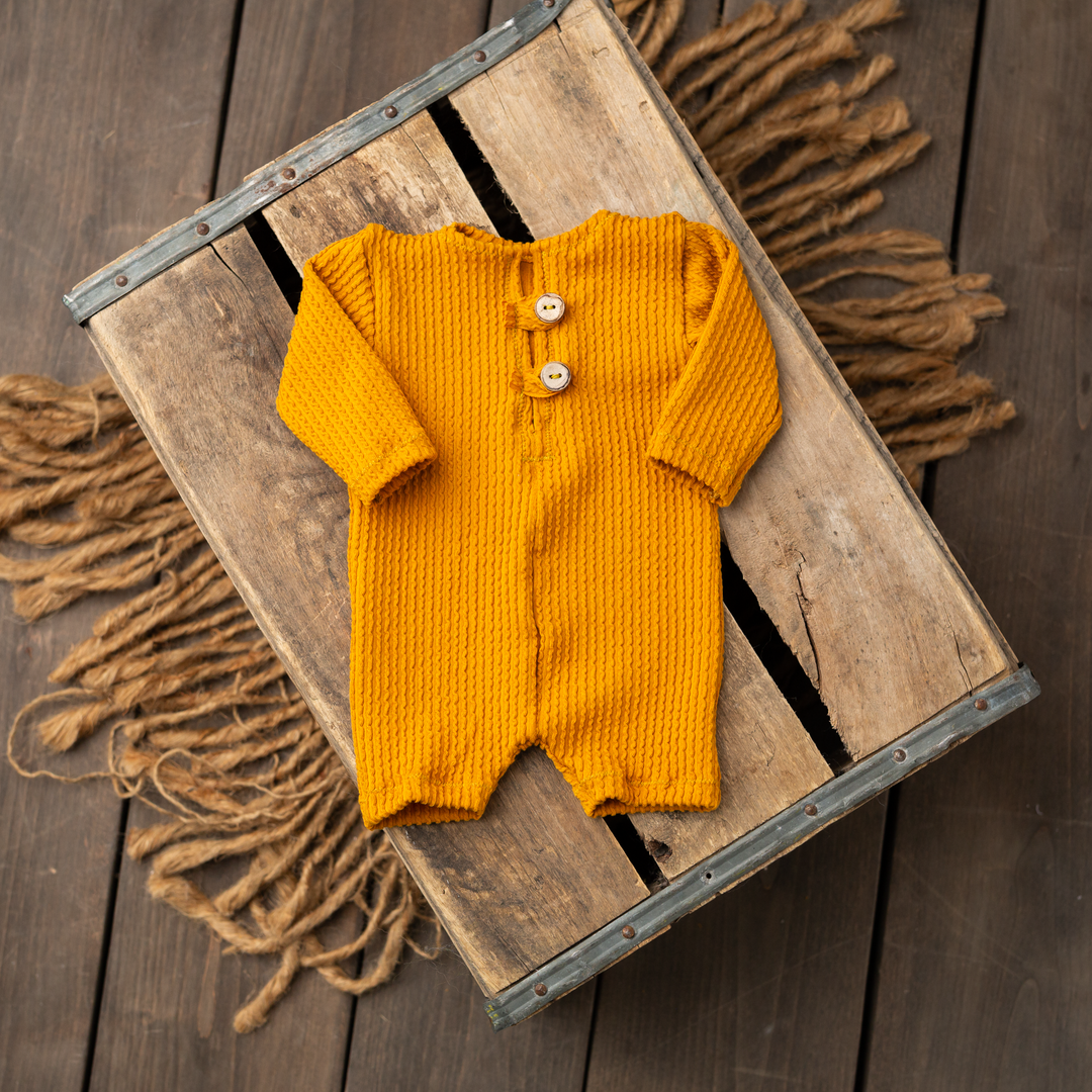 mustard yellow romper dress Mustard Ribbed Long Sleeve Shortie Romper